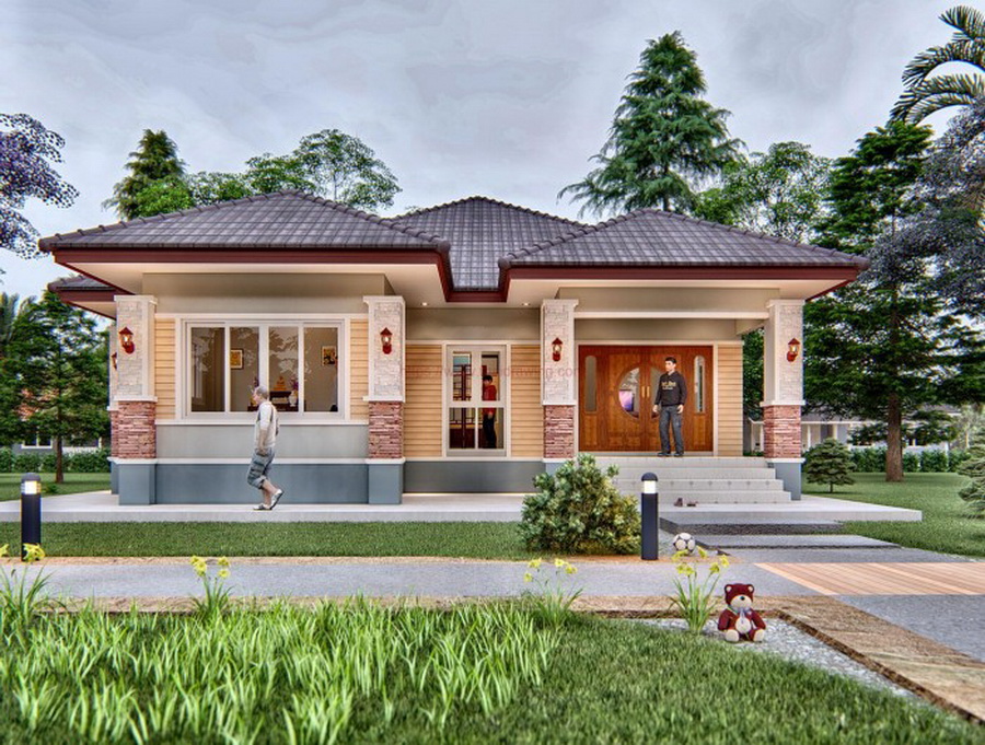 Hip roof