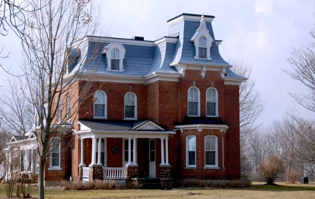 Mansard roof